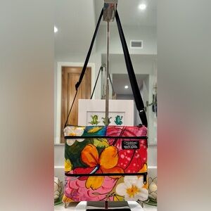 Mailelani’s Made on Kaua’i - Rainbow Tropical Print Double-Sided Cross-Body Bag